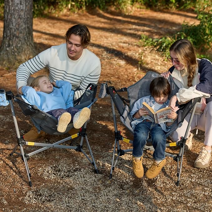 BusyBee Hammock Camping Chairs for Kids, Folding Kids Chair - Image 12