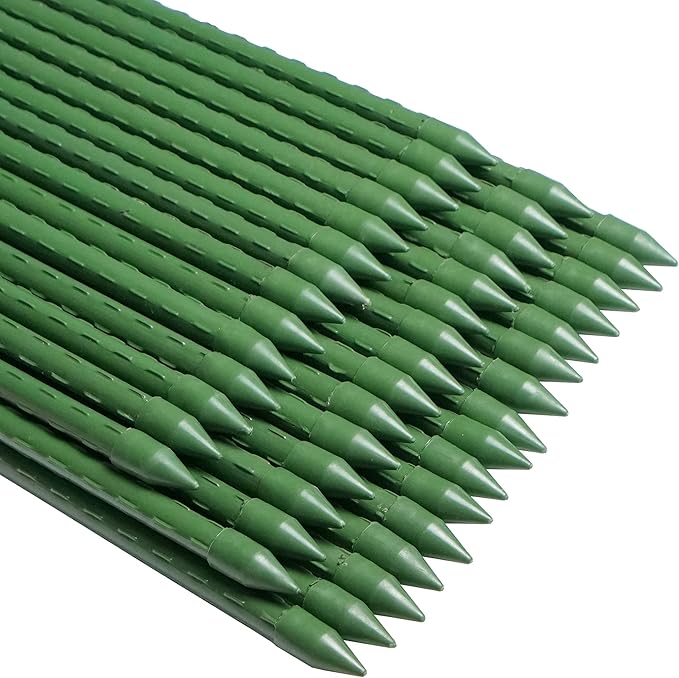 WAENLIR Garden Stakes 36 inch 3ft Sturdy Tomato Stakes, Plant Stakes by WAENLIR
