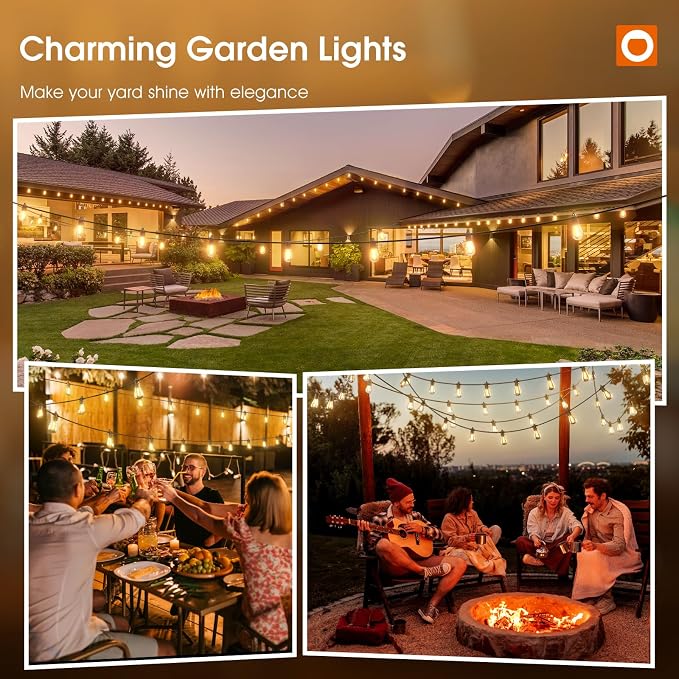 addlon 48FT LED Outdoor String Lights - Image 8