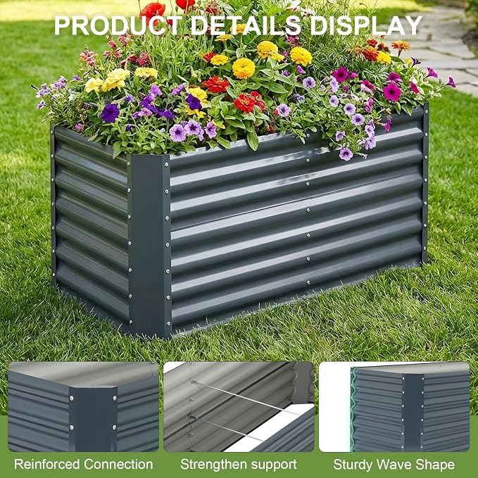4x2x2ft Raised Garden Bed - Image 4
