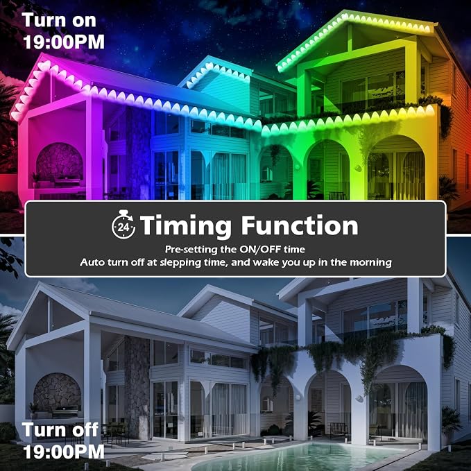 FBZ 150FT Permanent Outdoor RGB Lights - Image 5