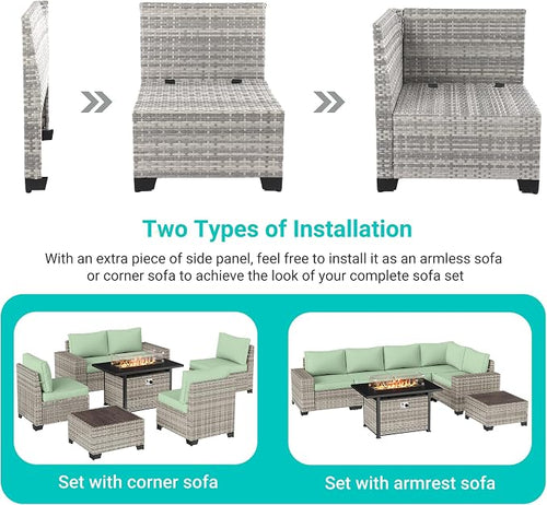 13-Piece Outdoor Patio Furniture Set - Image 2