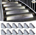 VOLISUN Solar Stair Lights 12 Pack, Solar Step Lights Waterproof IP67, Outdoor by VOLISUN