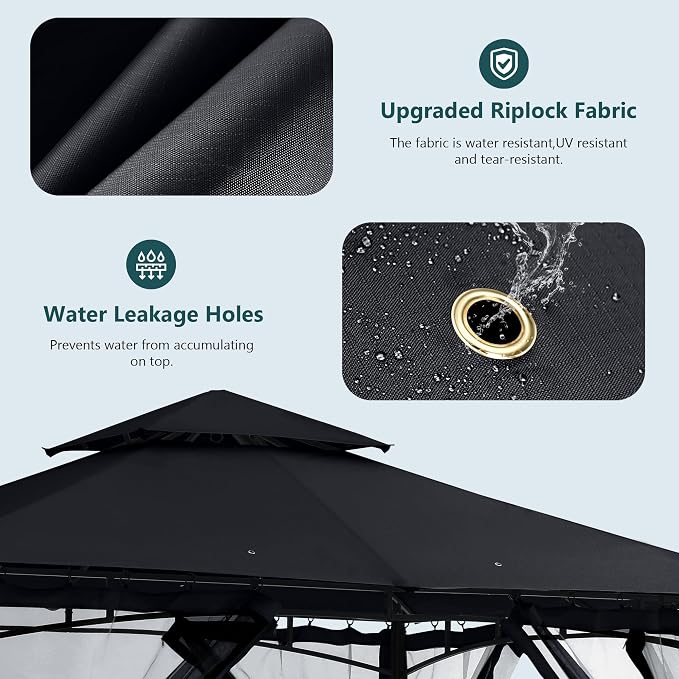 MASTERCANOPY Outdoor Garden Gazebo - Image 3