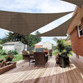 Patio Paradise 14' x 14' x 14' Sun Shade Sail Triangle Canopy Shade Cloth by Patio
