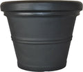 Tusco Products RR245BK Classic Rolled Rim Garden Planter by TuscoProducts