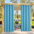 NICETOWN Outdoor Curtain for Patio/Balcony, Thermal Insulated Weight Heavy by NICETOWN