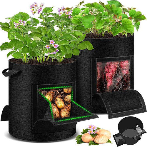 2 Pack 20 Gallon Potato Grow Bags by WelcometoUJG%EF%BC%81