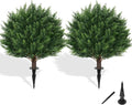 Artificial Cypress Topiary Tree by FEELTHENEWWORLD