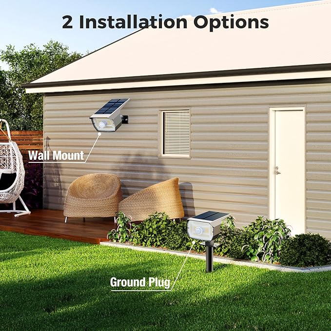 Solar Spot Lights Outdoor Motion Sensor - Image 3