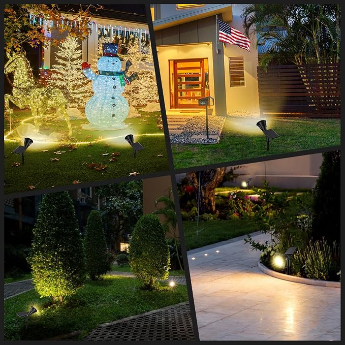 Solar Lights Outdoor, 2-in-1 Decorative Solar Landscape Lighting - Image 6