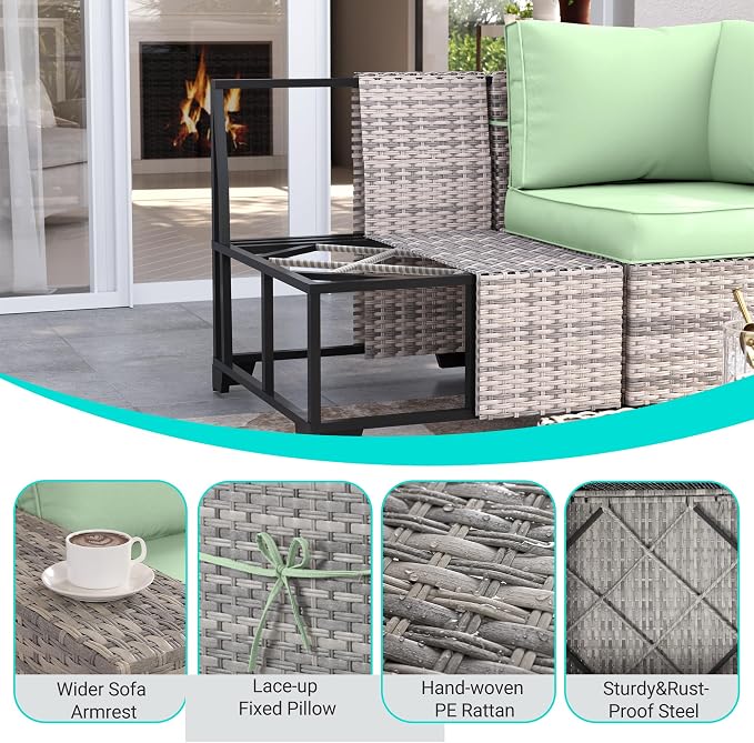 13-Piece Outdoor Patio Furniture Set - Image 3