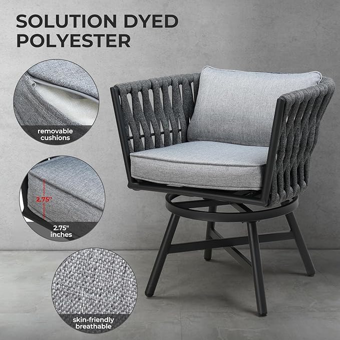 Grand patio 9-Piece Outdoor Dining Set - Image 5