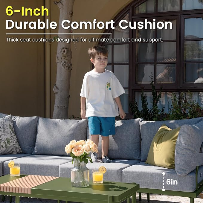 Sundale Outdoor 5 Pieces Patio Furniture Set - Image 3