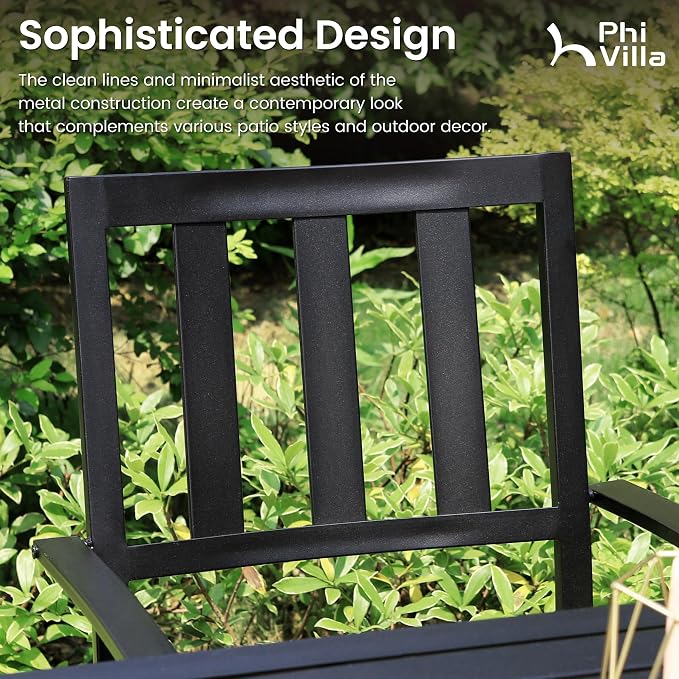 PHI VILLA 9 Pieces Outdoor Dining Set - Image 6
