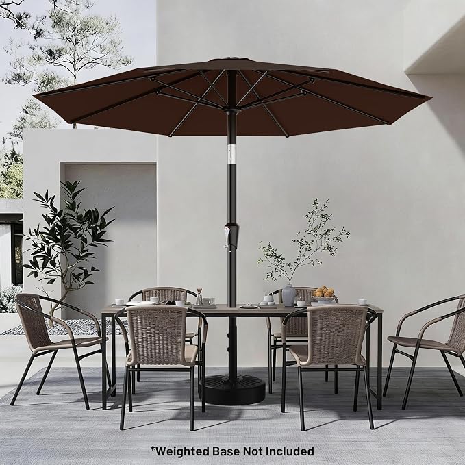 AreShark 9 FT Patio Umbrella for Outdoor, Outdoor Table Umbrella - Image 6