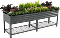 Elevated Raised Garden Bed-V Series, 1400 Lbs Weight Capacity, Outdoor Planter by VegoGarden