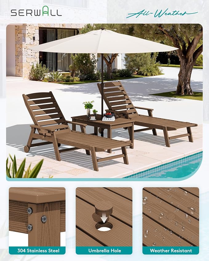 SERWALL Outdoor Coffee Table - Image 7