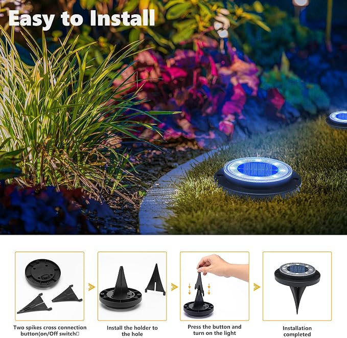 Flacchi Solar Lights Outdoor - Image 5