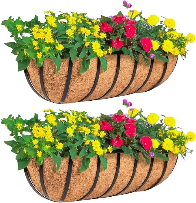 2 Pack 36" Railing Planter Window Box by Unknown