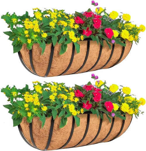 2 Pack 36" Railing Planter Window Box by Unknown