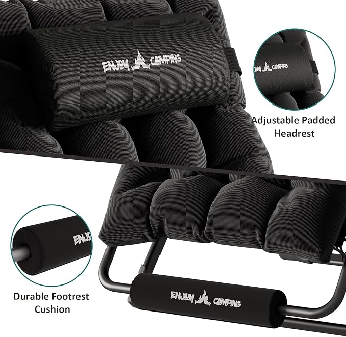 UDPATIO Oversized Zero Gravity Chair Set of 2, 29In XL Patio Reclining Chair - Image 4