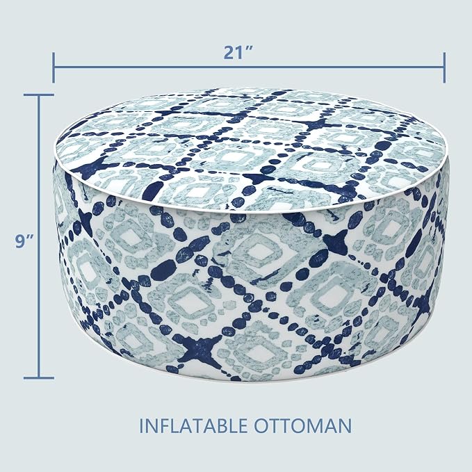 LVTXIII Inflatable Stool Ottoman Footrest - Image 3