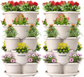 VIVOSUN 2-Pack 5 Tier Vertical Gardening Stackable Planter by VIVOSUN