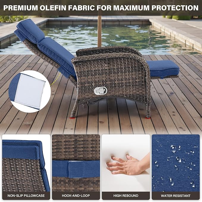 Belord 5 Piece Patio Furniture Set - Image 5