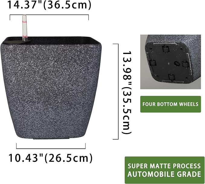 Dexceder 15x14 Self Watering Planter - Image 3
