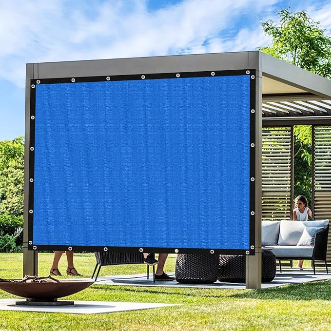 Artpuch Outdoor Pergola Shade Cover 7' X 12' Sun Shade Cloth by Artpuch