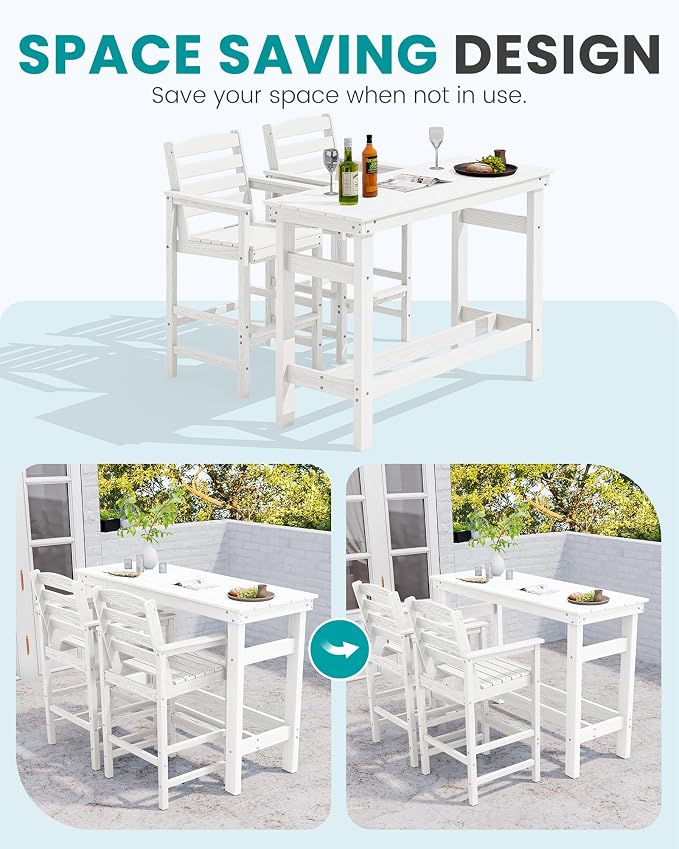 SERWALL Outdoor Bar Set - Image 3