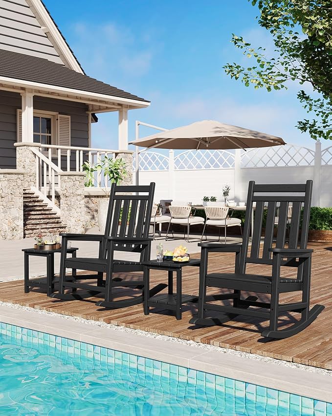 Rocking Chair Outdoor Set of 2 - Image 7