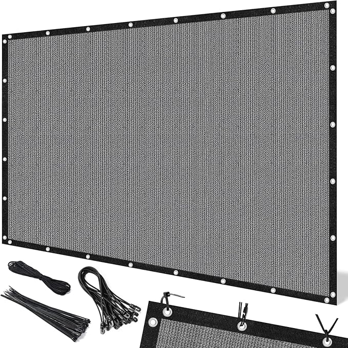 Artpuch 90% Sun Shade Cloth, 6 x 6 FT Pergola Shade Cover Canopy by Artpuch