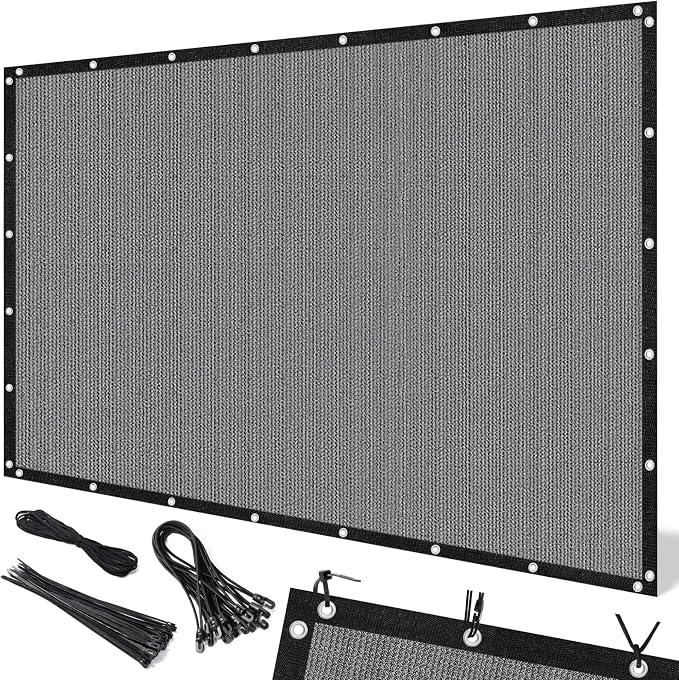 Artpuch 90% Sun Shade Cloth, 4 x 6 FT Pergola Shade Cover Canopy by Artpuch