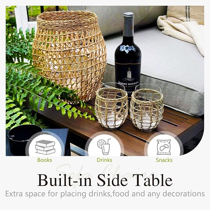 Sophia & William 6 Pieces Patio Furniture Set - Image 4