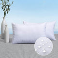 MIULEE Pack of 2 14x22 Outdoor Pillow Inserts, Outdoor Throw Pillows by MIULEE