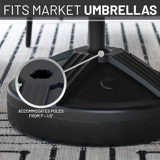 US Weight Durable Fillable Umbrella Base - Image 5