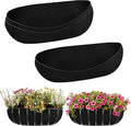 3PCS 24 Inch Planter Basket Liners Fabric Window Box Liners Felt Trough Planter by Emsiok