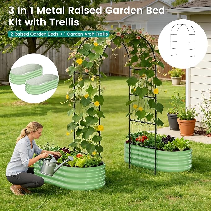 DoCred 3 in 1 Raised Garden Bed - Image 3