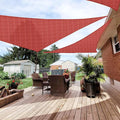 Patio Paradise 12' x 12' x 11'10" Sun Shade Sail Triangle Canopy, Permeable by Patio