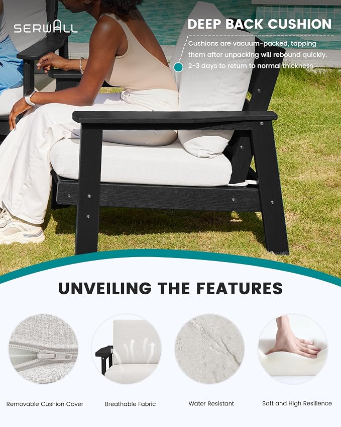 SERWALL HDPE Outdoor Couch - Image 3