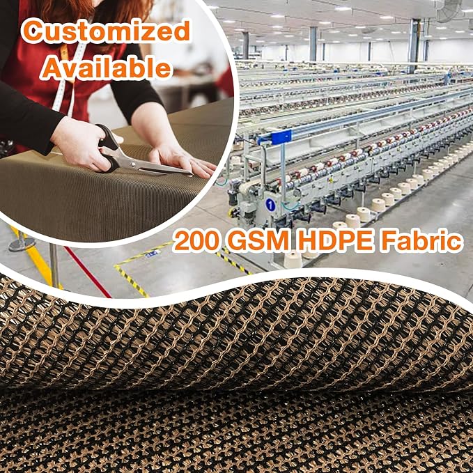 Artpuch Outdoor Pergola Shade Cover 11x20 FT Sun Shade Cloth - Image 2
