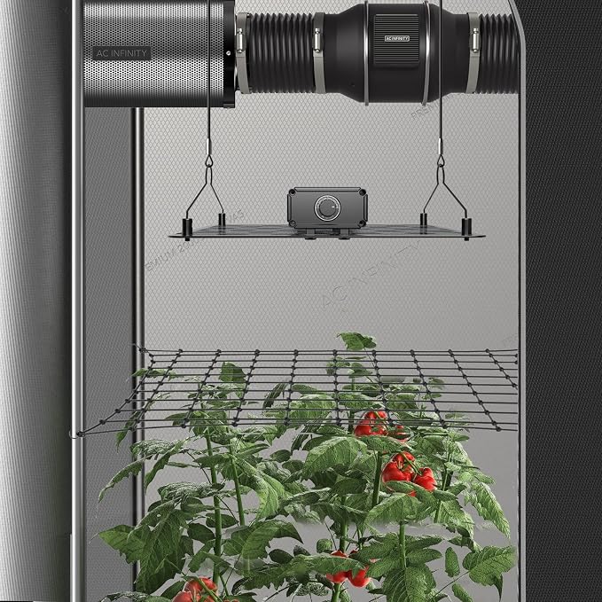 AC Infinity Grow Tent Trellis Netting 5x5', Heavy-Duty Elastic Plant Net - Image 5