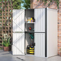 AECOJOY Outdoor Storage Cabinet Waterproof, Large Tall Vertical Outdoor by AECOJOY