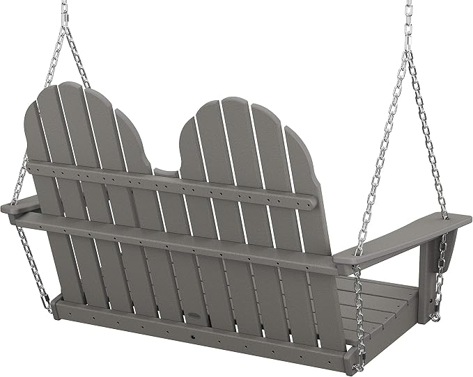 POLYWOOD® Vineyard Adirondack Chair Wood Swing - Image 2