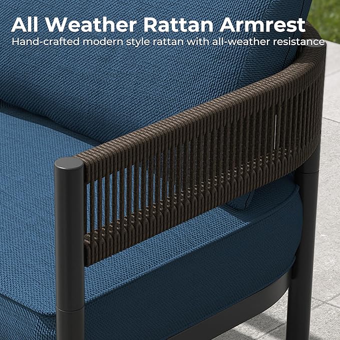 Grand patio 4-Piece Outdoor Conversation Set - Image 6