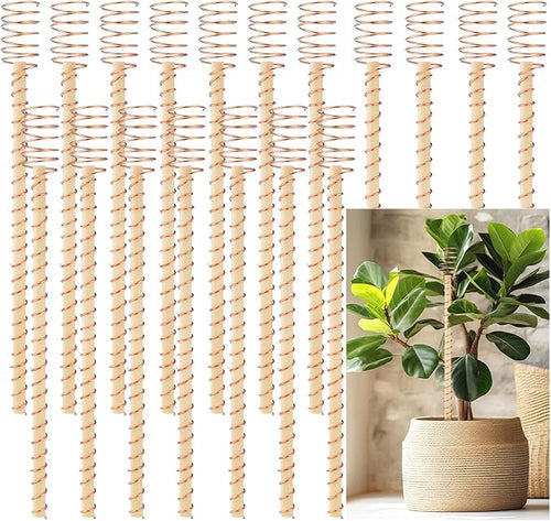 18 Pcs Electroculture Plant Stakes 13.5 Inches Long Copper Garden Stakes by DoubleFill