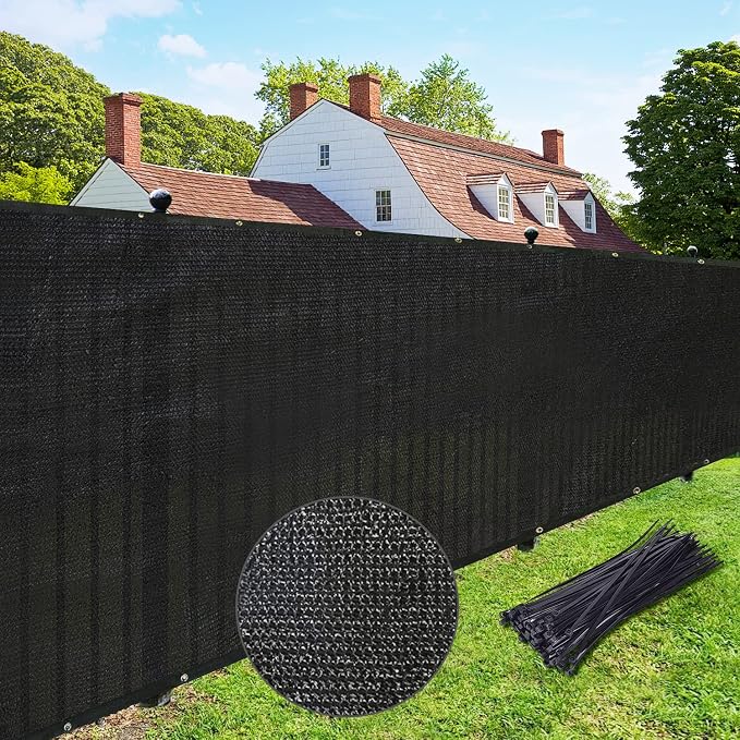 UPGRADE Privacy Screen 6' x 50' Fence Commercial Shade Cover - Image 8