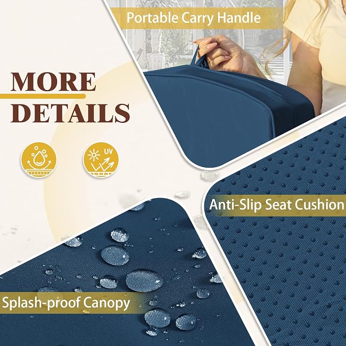 3-in-1 Convertible Outdoor Swing - Image 4